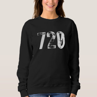 720 Vorwahl Denver CO Mobiltelefon Vorwahl Sweatshirt