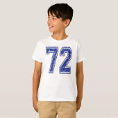 72 Custom Jersey T-Shirt (Vorne ganz)