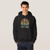 72 Geburtstag 72 Party Crew Squad 72. Hoodie (Vorne ganz)