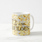 72. Geburtstag Kaffeetasse (VorderseiteRechts)