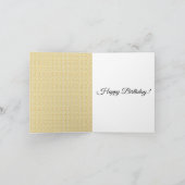 72. Geburtstag Karte (Innenseite)