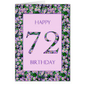 72. Geburtstag Lila Daisies (Vorne)