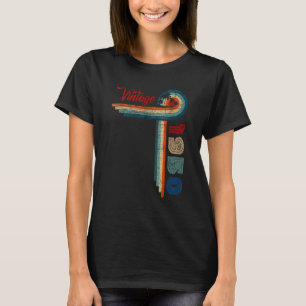 72. Geburtstag Vater Mama 72 Jahre alter Retro Vin T-Shirt