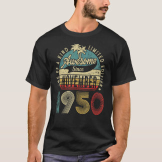 72 Jahre alt 72. Geburtstag Phantastisch seit Nove T-Shirt