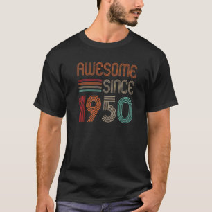 72 Jahre alt Phantastisch seit 1950 72. Geburtstag T-Shirt