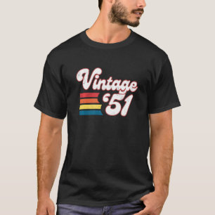 72 Jahre altes Shirt 72. Geburtstag Geboren 1951 F