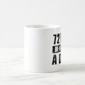 72 Jahre Kaffeetasse (Mittel)
