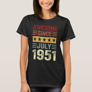 72 Jahre Phantastisch seit Juli 1951 72. T-Shirt