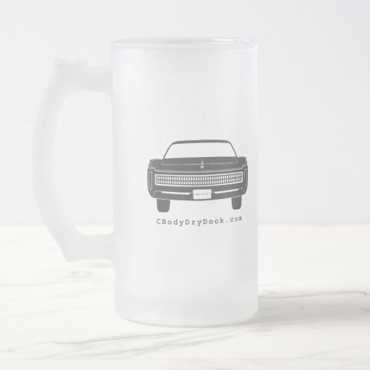 72 Kaiser Mattglas Bierglas (Links)