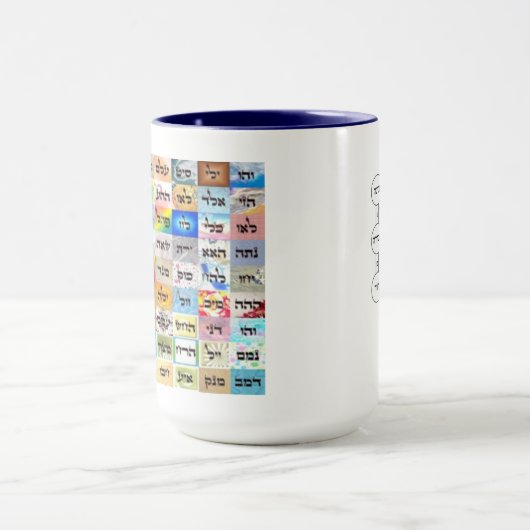 72 Namen der Tasse Gottes (Zentrum)