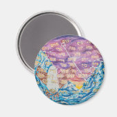 72 Namen Gottes Magnet (Vorderseite/Rückseite)