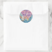 72 Namen Gottes Runder Aufkleber (Tasche)