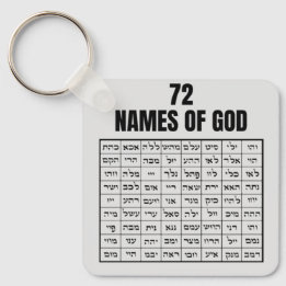 72 Names of God Schlüsselanhänger