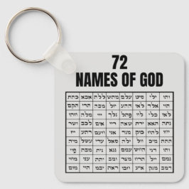 72 Names of God Schlüsselanhänger