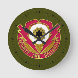 72. Ord Runde Wanduhr