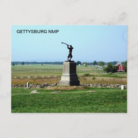 72. PENNSYLVANIA INFANTRY POSTKARTE (Vorderseite)