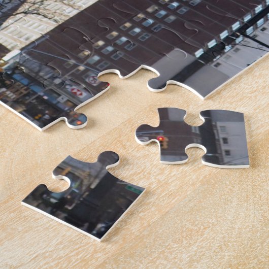 72nd Street Lampost Sign New York City NYC Puzzle (Seite)