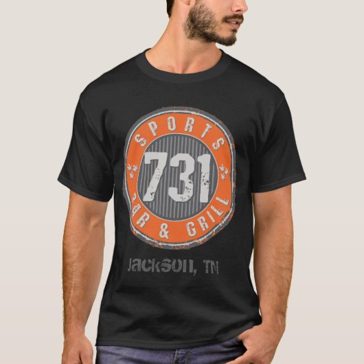 731 Sport-Bar- und Grill-Shirts T-Shirt (Vorderseite)