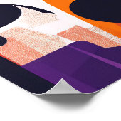 733 Mosaik-Alltagsheld Poster (Ecke)