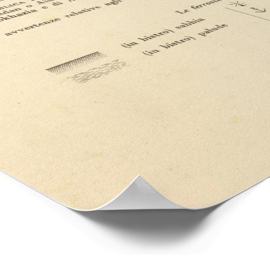 7374 Legend Caucasia, Kaspisches Meer Poster (Ecke)