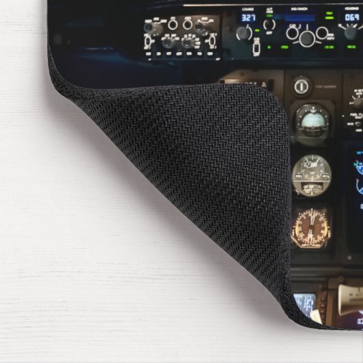 737 Flight Deck Mouse Pad Mousepad (Ecke)