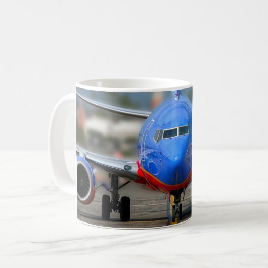 737 FLUGGESELLSCHAFT KAFFEETASSE (Vorderseite Links)