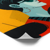 737 Mosaik-Alltagsheld Poster (Ecke)