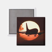 737 Suset Magnet (Vorderseite/Rückseite)