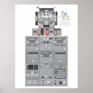 737NG Unteres Aft Poster