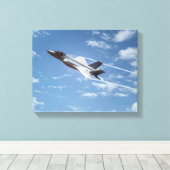 7398-Kampfjets Leinwanddruck (Insitu (Holzboden))