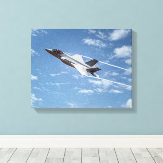 7398-Kampfjets Leinwanddruck (Insitu (Holzboden))