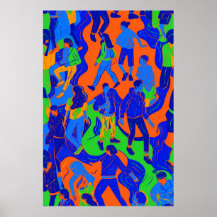 739 Mosaik-Alltagsheld Poster