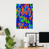 739 Mosaik-Alltagsheld Poster (Heimbüro)