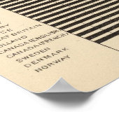 73 Einheimische bestimmter Länder Poster (Ecke)