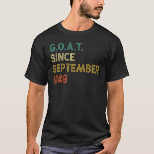 73. Geburtstag 73 Jahre alte Ziege seit 19. Septem T-Shirt