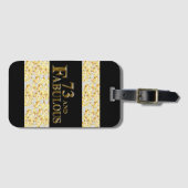 73. Geburtstag Gepäckanhänger (Vorderseite (Horizontal))