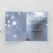 73. Geburtstag mit einem Biker-Mädchen Karte (Innenseite)