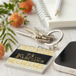 73. Geburtstag Schlüsselanhänger