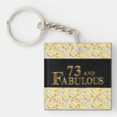 73. Geburtstag Schlüsselanhänger (Vorderseite)