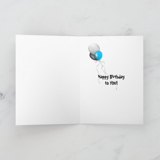 73. Geburtstags-Kerzen Karte (Innenseite)