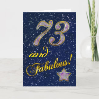 73. Geburtstags-Party Einladung
