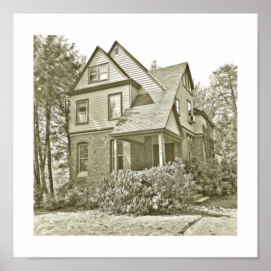 73 Highland Avenue in Kurz Hills NJ Poster (Vorne)