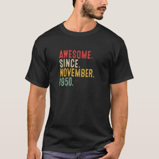 73 Jahre Phantastisch seit November 1950 73. Gebur T-Shirt