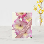 73. Jahrestag Karte (Gelbe Blume)