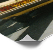 73 London Bus Full Color Poster (Ecke)