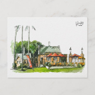 73: Victoria park Cafe Postkarte
