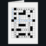 73rd Birthday, Crossword Puzzle<br><div class="desc">Great card for a crossword puzzle enthusiast. 73rd birthday card that shows a crossword puzzle with the words 'Happy 73rd birthday' filled in. They will love this birthday card!</div>