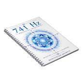 741 Hz Solfeggio-Frequenz Notizbuch – Intuition & Notizblock (Rechte Seite)