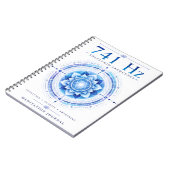741 Hz Solfeggio-Frequenz Notizbuch – Intuition & Notizblock (Linke Seite)