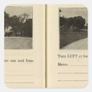 74649 Kinderhaken Quadratischer Aufkleber